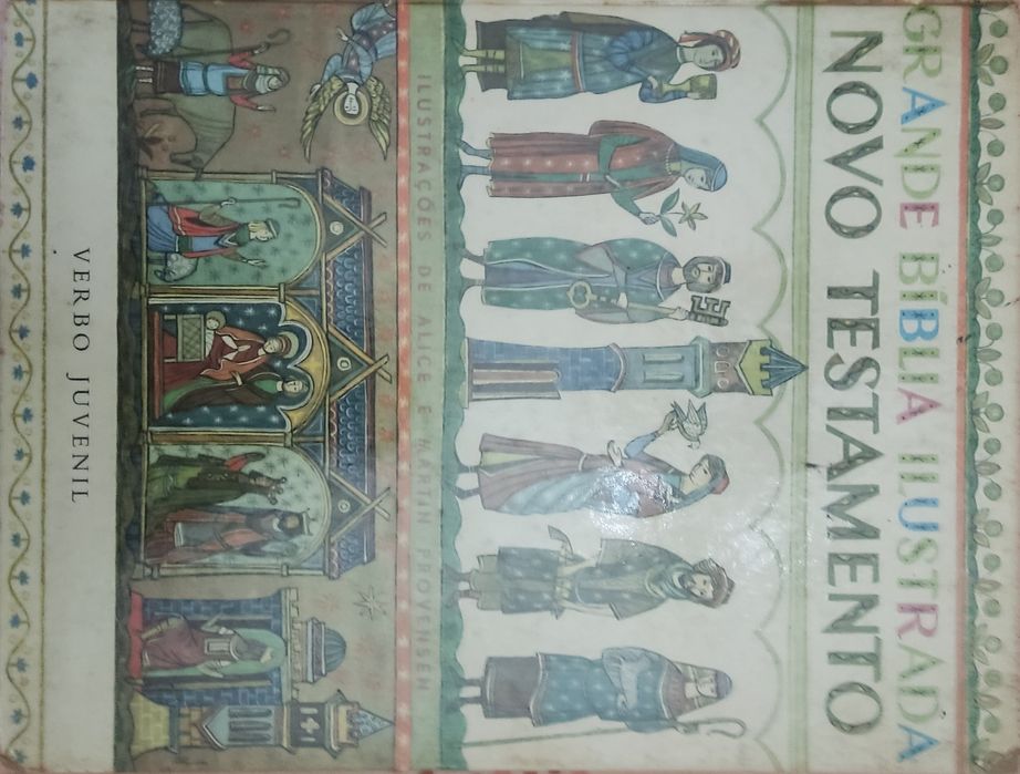 Livros antigos , bíblia infantil