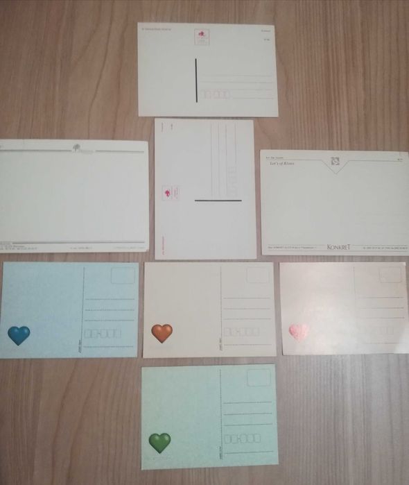 14 kart walentynkowych + 3 dodatkowe