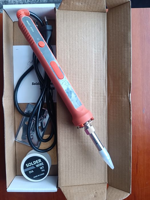 Електричний паяльник 100 вт з цифровою індикацією