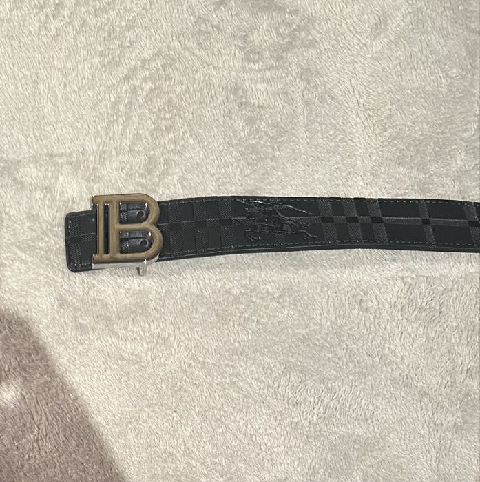 Reversible Burberry belt - 120 cm