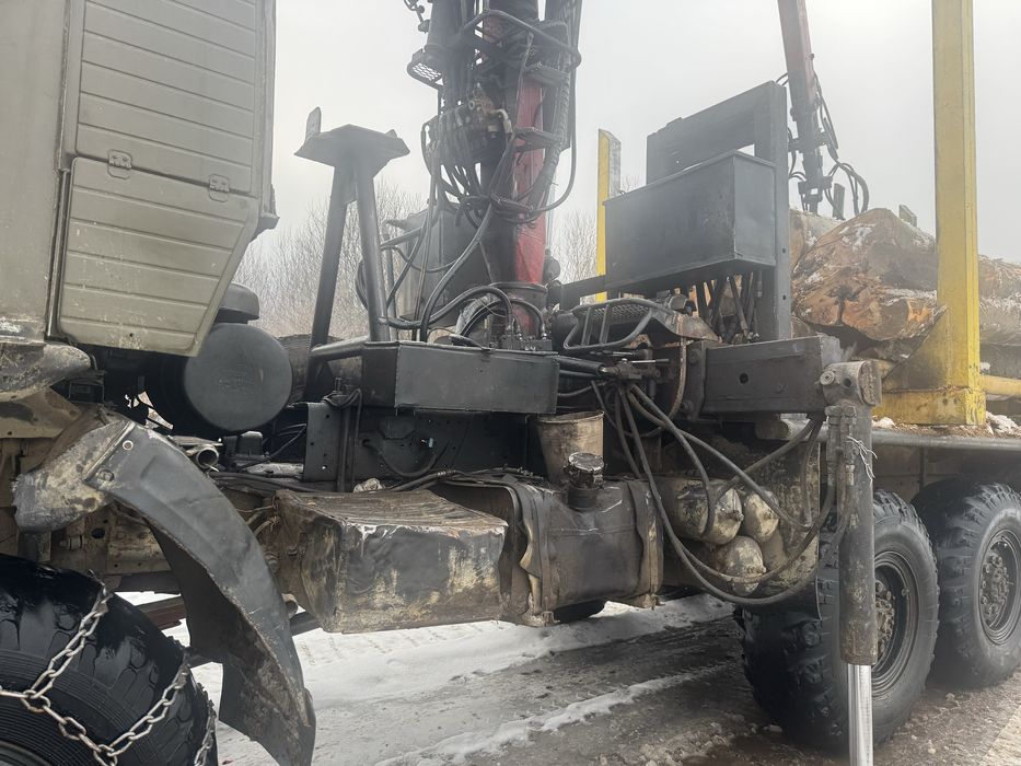 КамАЗ 4310 з маніпулятором(loglift130) лісовоз+причеп розпуск 6х6
