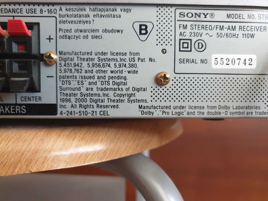 kino domowe w zestawie