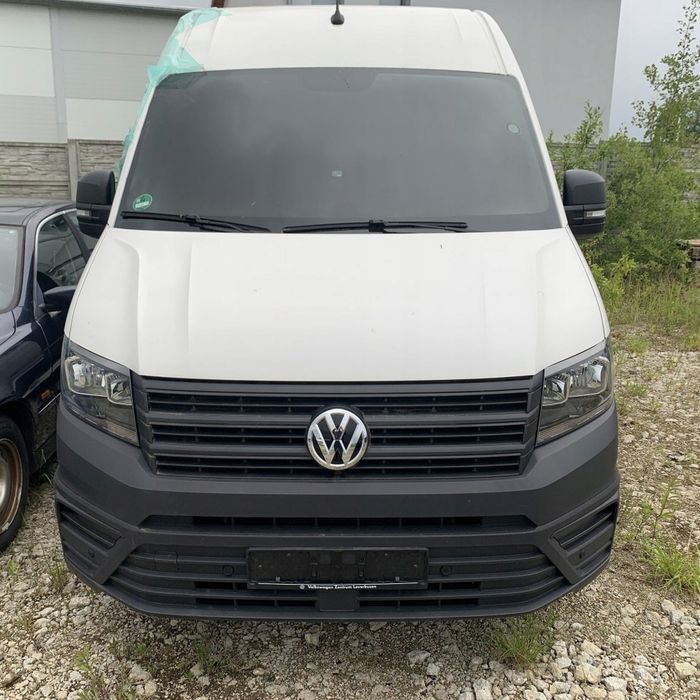 Kpl Przód Maska Zderzak Błotnik Lc9A Pas Lampy Vw Crafter Ii 7C Man Tge 24R
