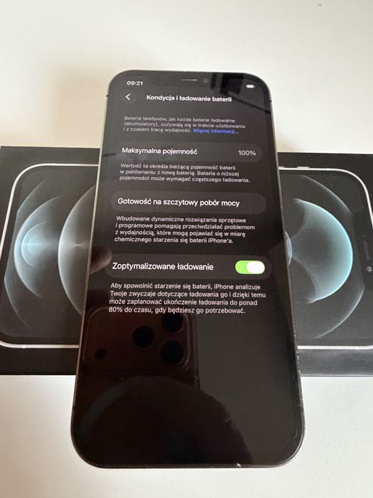 iPhone 12 Pro 512gb grafit Bateria 100%