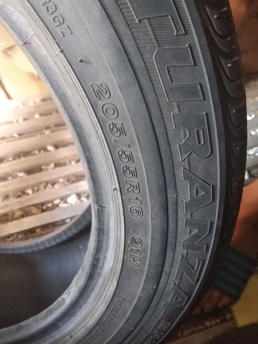 Шини резина кола 205.55.16 Bridgestone Turanza 6 мм 2шт
