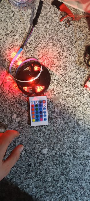 Selling 2-meter RGB LED with remote control, used in TVs and furniture64550997458691123