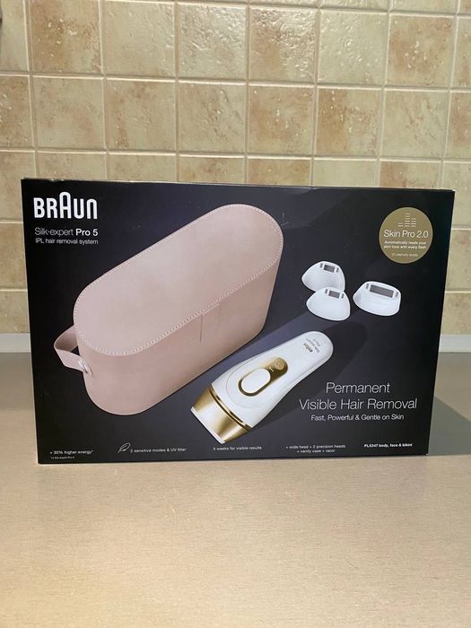 Braun IPL Silk-expert Pro 5 PL5137/Фотоепілятор/Запакований/Новий/New