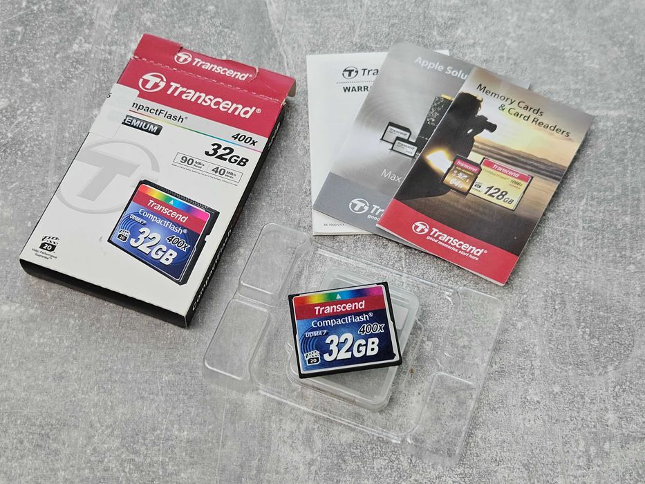 Картка CompactFlash TRANSCENT 32Gb x400 UDMA7 PREMIUM
