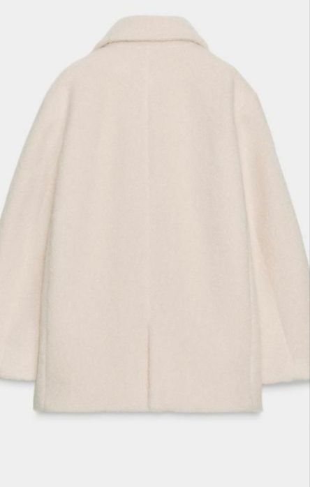 Пальто букле Zara XL