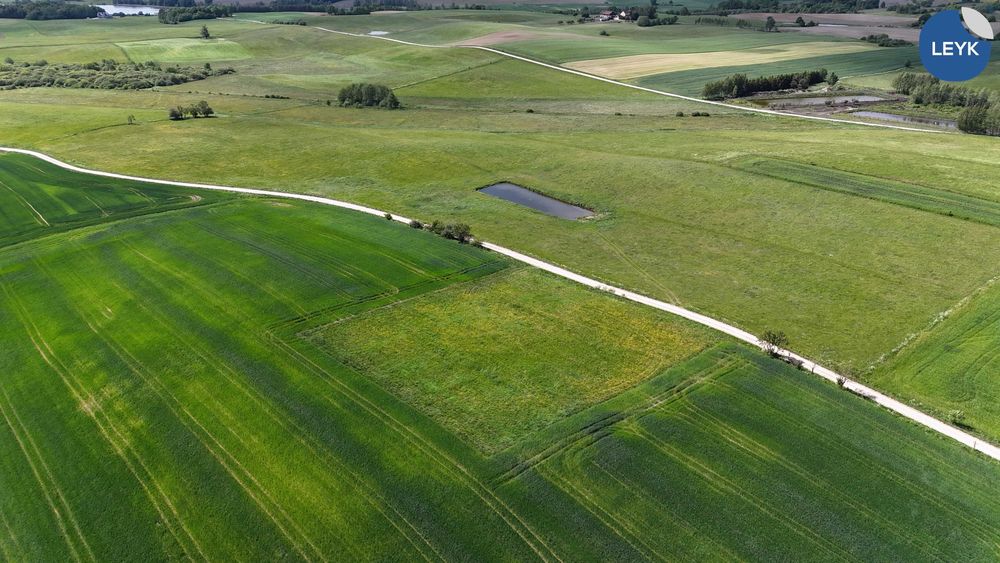 zadbana działka, bezterminowe warunki zabudowy, jezioro Blanki