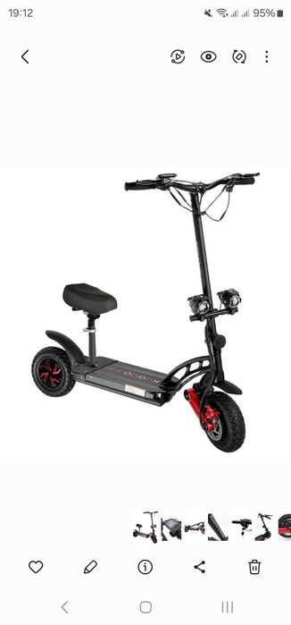 ꧁СУПЕР ЦЕНА‼️Электросамокат KugooKirin M4 PRO Plus 1000W 18Ah ХИТ 2025