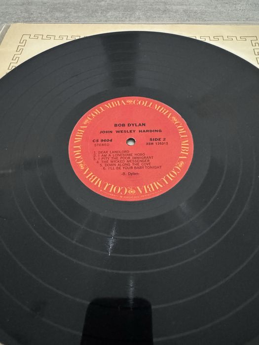 Coleção de discos de vinil do Bob Dylan