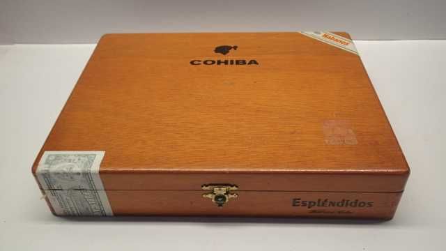 Caixas de charutos Cohiba em madeira (Vazias)