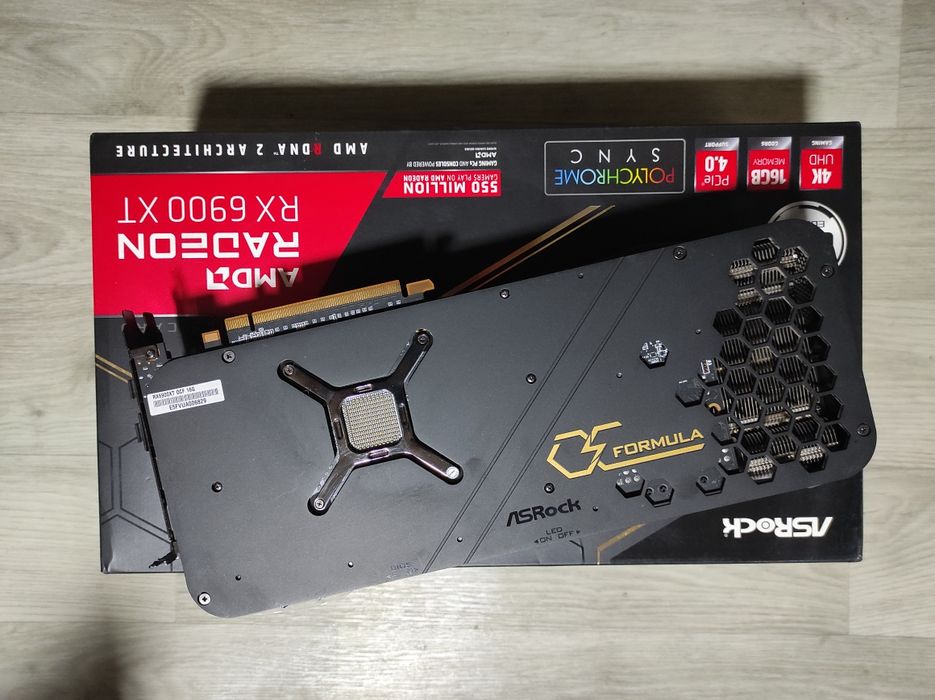‼️Идеал. ASRock Radeon RX 6900 XT OC Formula 16GB. Как новая ‼️