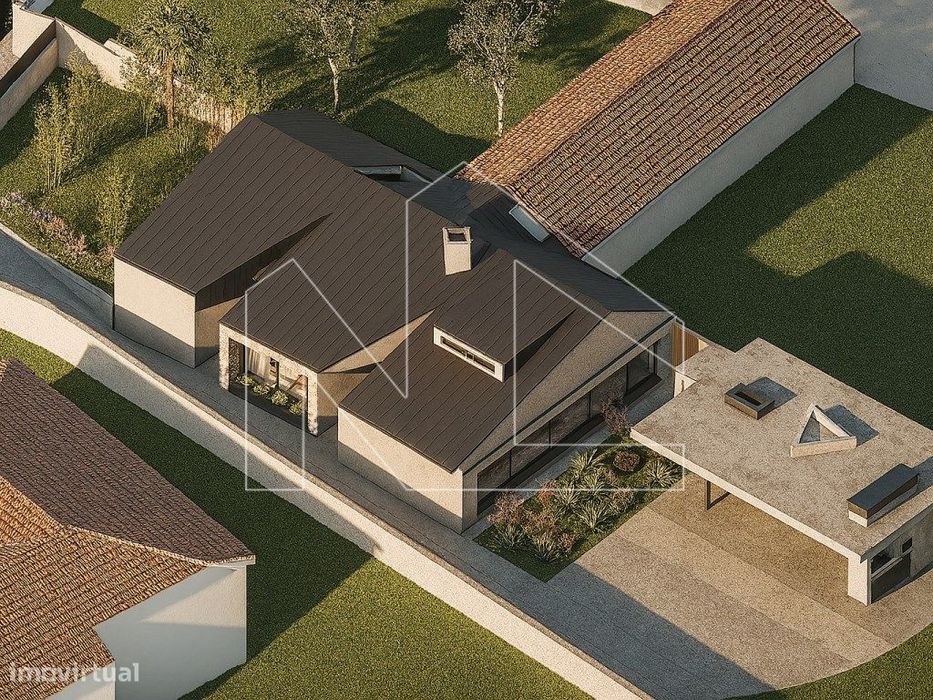 Plot of Land with Approved Design for a Detached House – Santa Joana