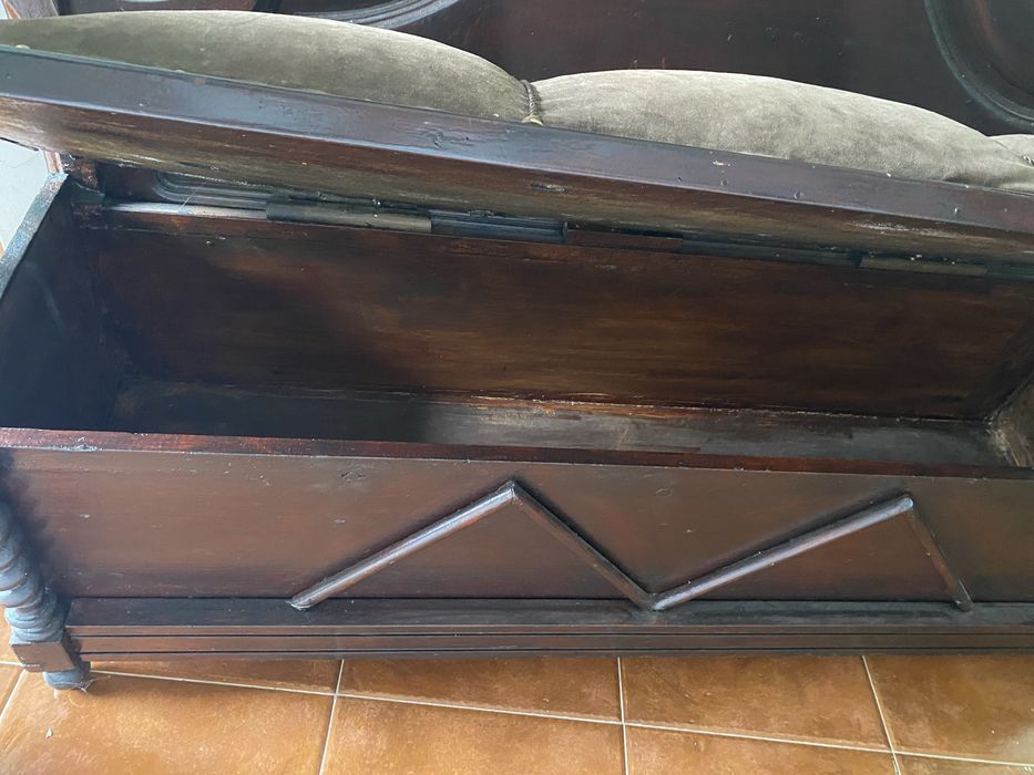 Sofá/banco rústico