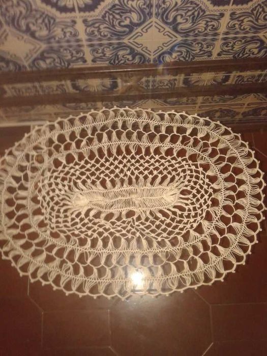 Centro de Mesa em Crochet