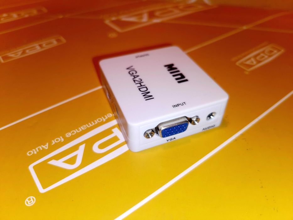 Преобразователь VGA в HDMI сигнал Видео конвертер VGA-HDMI+AUX 3.5мм