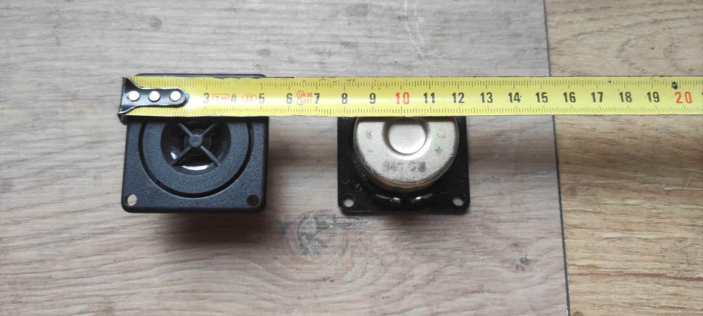 Głośniki wysokotonowe/ niskotonowe - SONY/ Samsung - nowe -8 Ohm