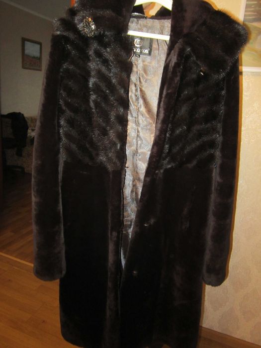 Шуба жіноча мутон норка