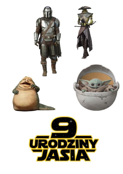 Wydruk cukrowy star wars