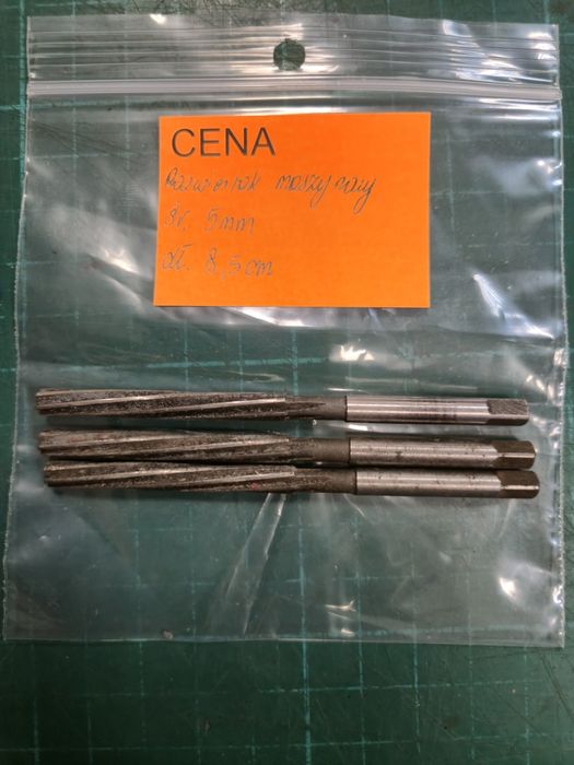 Rozwiertak 5mm/8.5 cm 3 sztuki