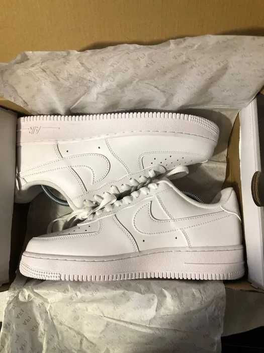 Nike Air Force 1 Low Full White 100% шкіра