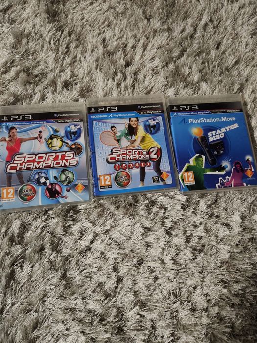 Sports Champions 1 & 2 + Jogo PlayStation Move (PS3) | Conjunto 30€