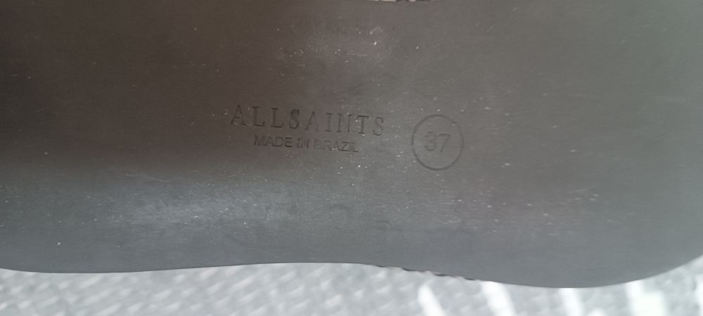 Шкіряні лофери,балетки, туфлі 23см, Allsaints
