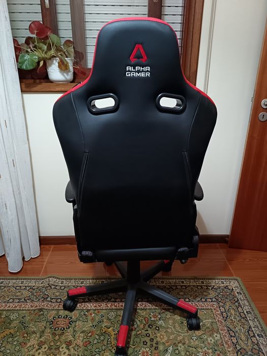 Cadeira gaming Alpha Gamer Zeta - Como Nova