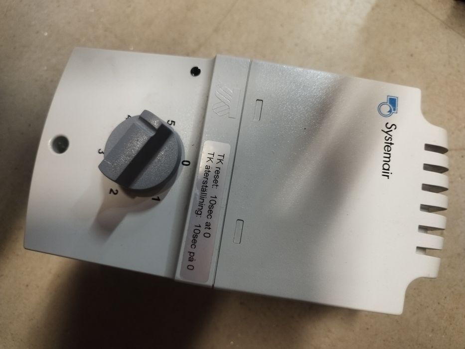 Controlador de velocidade ventilação Systemair 5008 RTRE 1.5