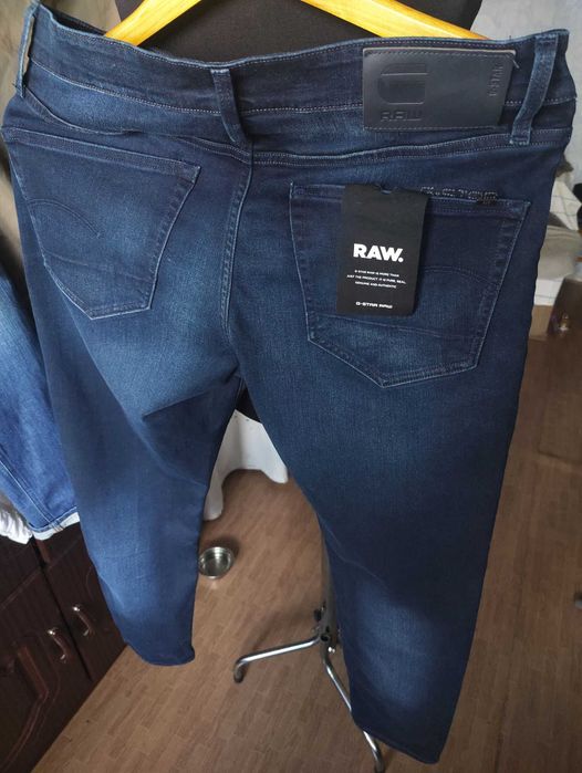 Джинсы G-star Raw jeans Holland w33 stretch navy.