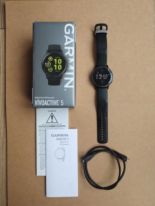 Garmin Vivoactive 5, stan bardzo dobry