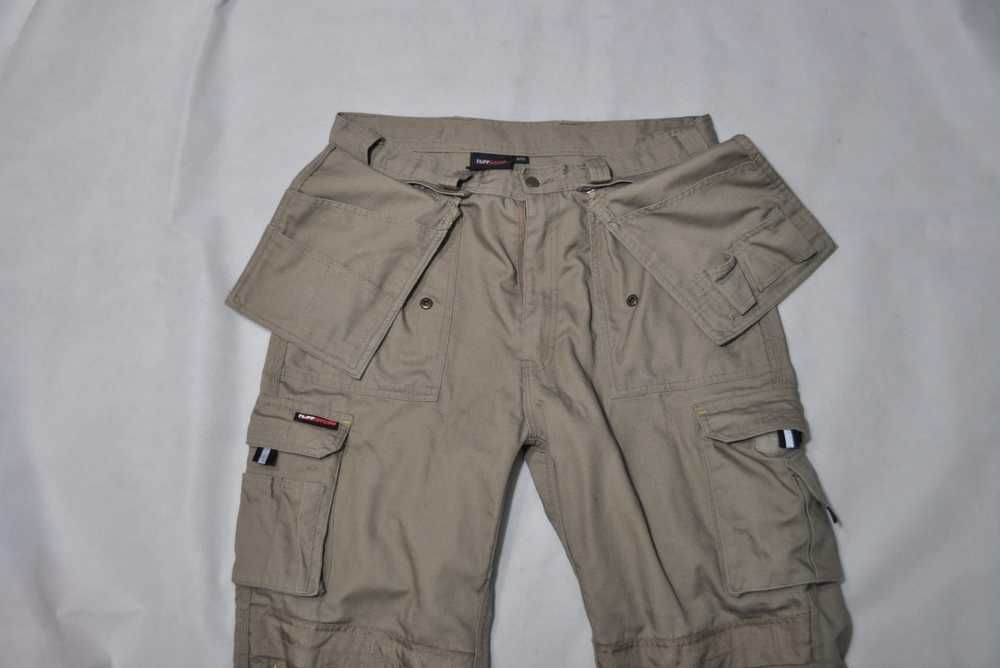 TUFFSTUFF L 92cm Cordura męskie spodnie bojówki mocne odblaski r1v  TOCSAM
