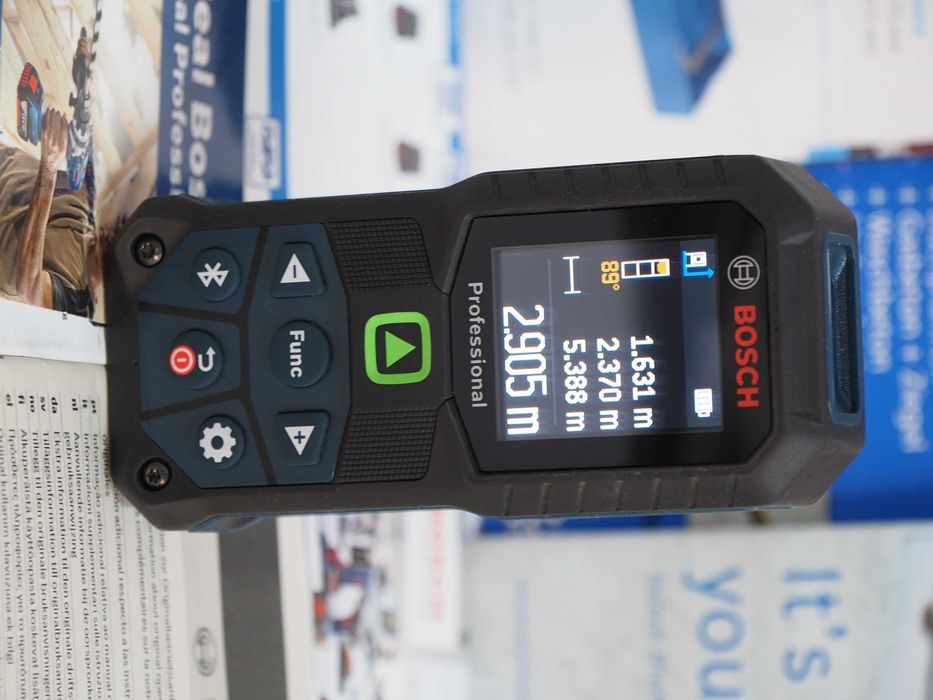 BOSCH GLM 50-27CG dalmierz odporny zielony promień Bluetooth wurth