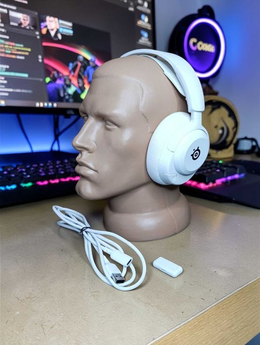 Бездротова ігрова гарнітура SteelSeries Arctis Nova 5 Wireless — White