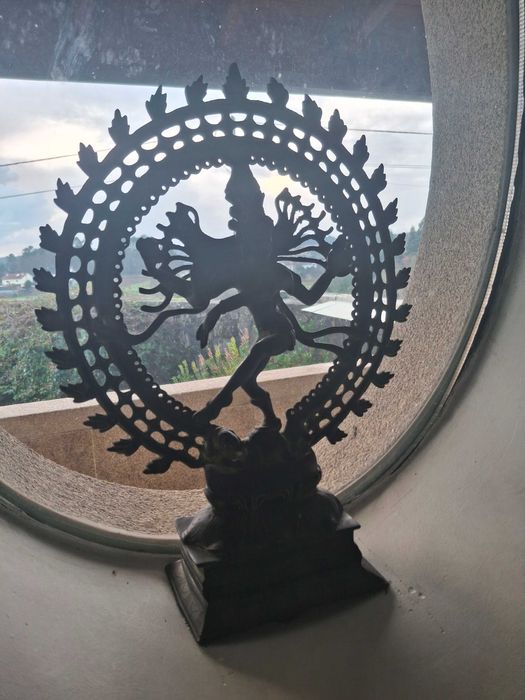 Estatua em bronze Nataraj Shiva