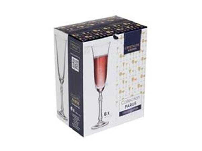 CRISTAL DA BOHÉMIA *NOVO* Elegante  Serviço 61 pçs Parus