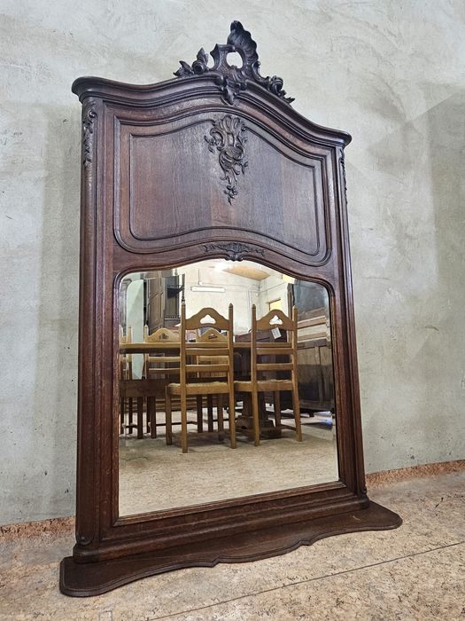 Stare francuskie lustro Ludwikowskie rocaille 1935r /