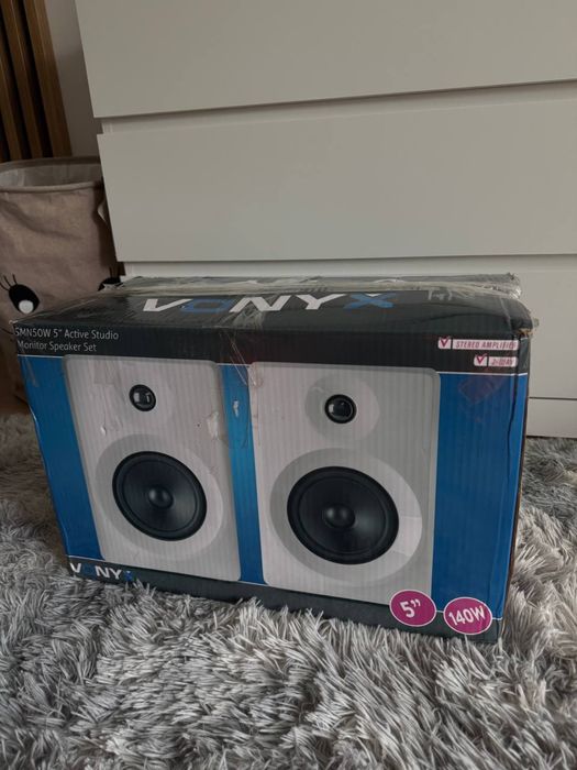 Vonyx SMN50B aktywne monitory studyjne gtosniki 140W - Biate