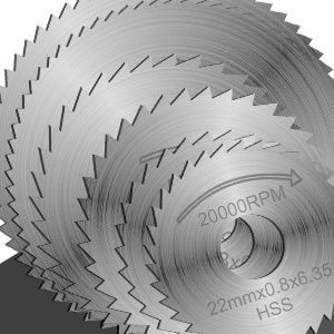 Flintronic Ostrza tnące, 36 szt., tarcze tnące do piły Dremel