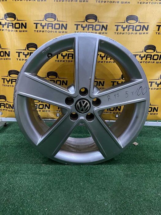 Титанові диски R17 5*100 7J ET38 DIA56.6, як нові