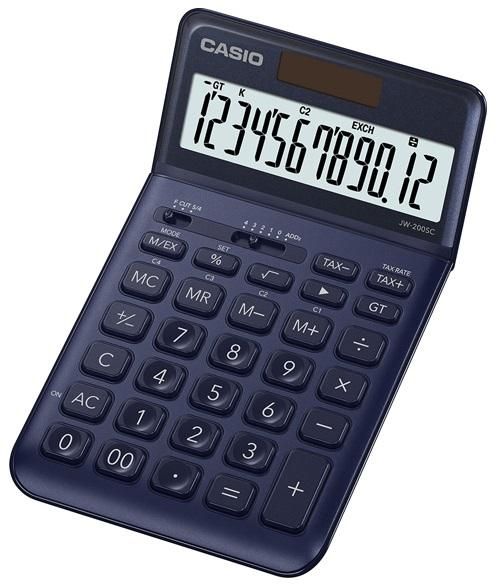 Calculadora de Secretária 12 Digitos (Azul Marinho) - CASIO