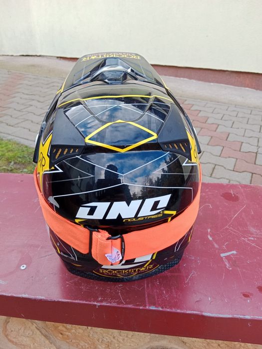 Kask Rockstar+Gogle roz 58-62 L