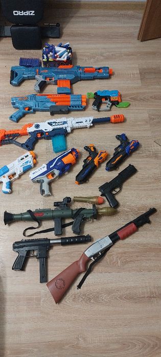 Zestaw zabawek Nerf