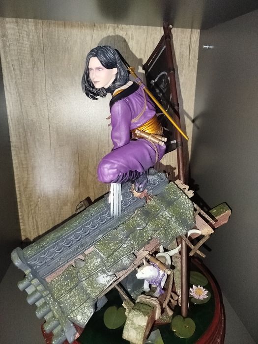 Yennefer kunoichi. Wiedźmin figurka.
