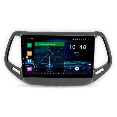 Штатна магнітола 4/64GB для Jeep COMPASS 2017+ CarPlay QLED