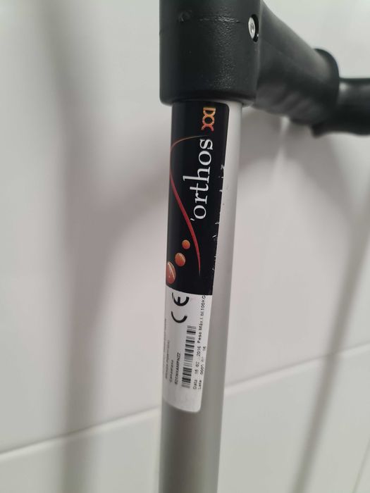 Par 2x Muletas Canadianas Novas em Alumínio