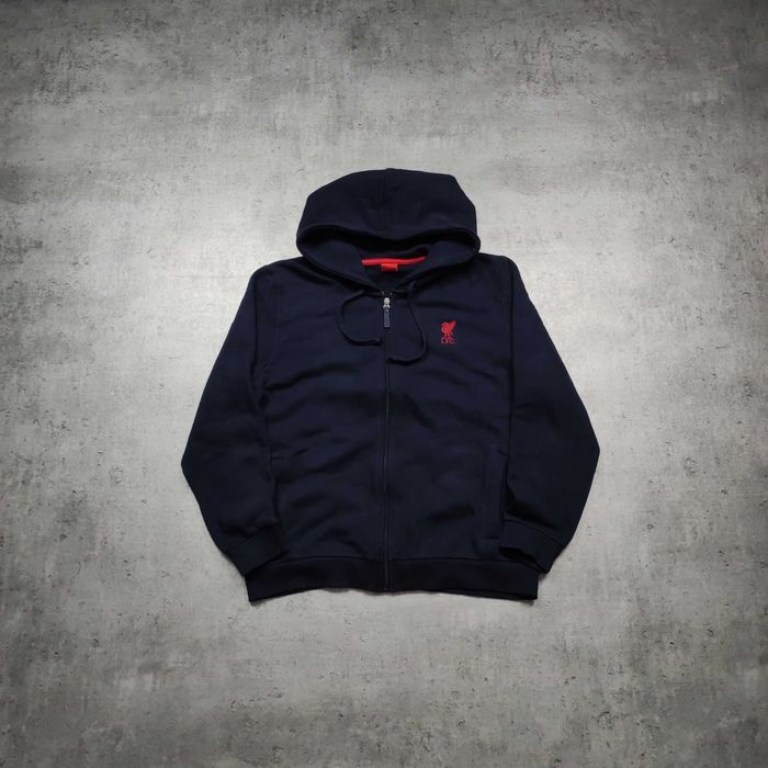 MĘSKA Bluza PREMIUM Rozpinana Bawełna Grubsza Liverpool FC Football