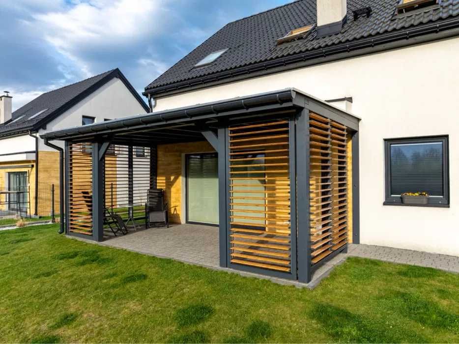 Altany, tarasy, pergole, carporty.